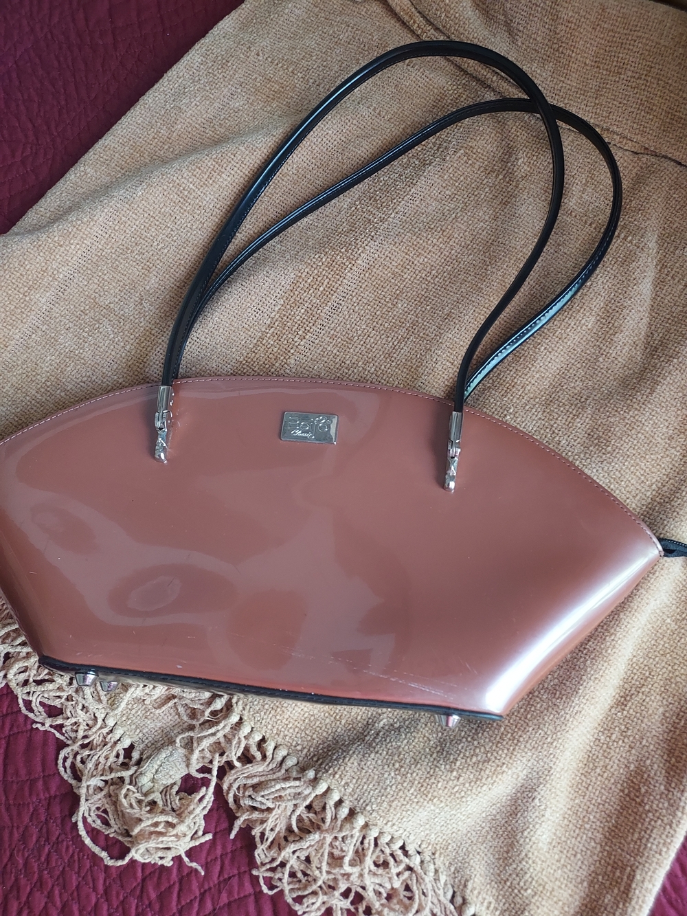 Beijo Over The Moon Shoulder Bag with Black Straps